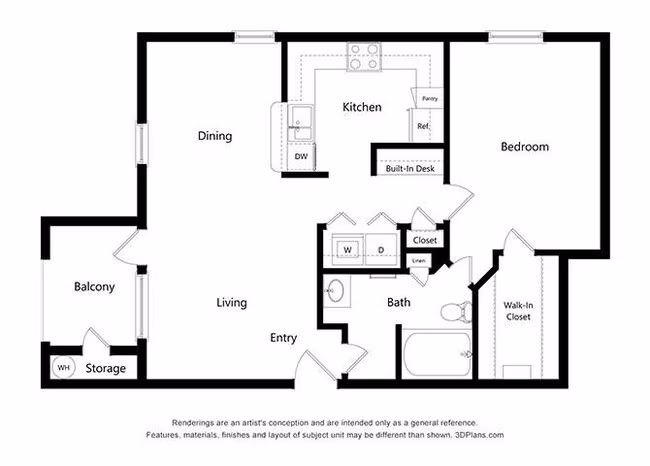 Unit 0510 1002 floor plan